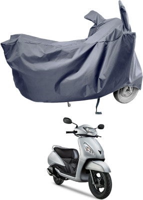 Amexride Two Wheeler Cover for TVS(Jupiter Grande BS6, Grey)