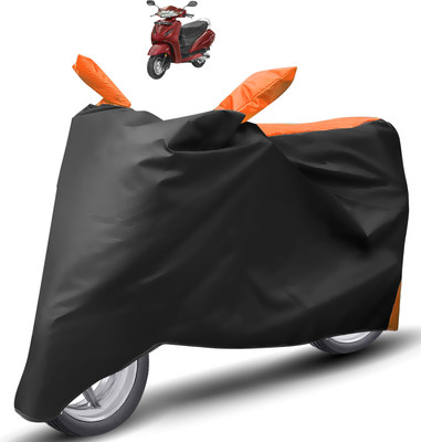 Caronix Two Wheeler Cover for Honda(Activa 4G, Orange)