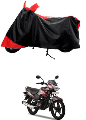 GROFATIK Two Wheeler Cover for TVS(Sport ES, Red)