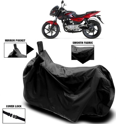 MMSSTAR Waterproof Two Wheeler Cover for Bajaj(Pulsar 180 DTS-i, Black)