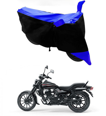 Furious3D Two Wheeler Cover for Bajaj(Avenger 400, Blue, Black)