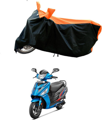 MWBB Waterproof Two Wheeler Cover for Hero(Maestro Edge 110 BS6, Orange)