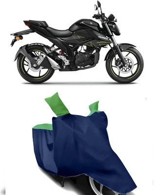 BbcMart Waterproof Two Wheeler Cover for Suzuki(Gixxer 250, Green)