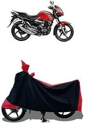 AASHTIK MART Two Wheeler Cover for Suzuki(GS, Red)