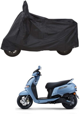 PAGORA Waterproof Two Wheeler Cover for TVS(iQube, Black)