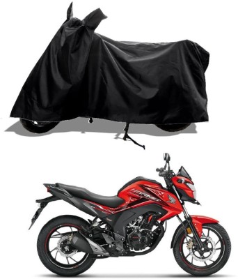 GROFATIK Two Wheeler Cover for Honda(CB Shine, Black)