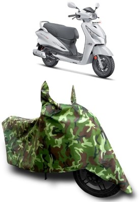 KEDIT Two Wheeler Cover for Hero(Destini 125, Green)