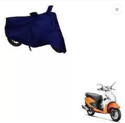 Tritika Waterproof Two Wheeler Cover for Hero(Pleasure, Blue)