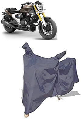 Amexride Two Wheeler Cover for TVS(Zeppelin, Grey)