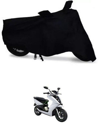 DeepShakshi AUTOMOTIVE Waterproof Two Wheeler Cover for Ather(450, Black)