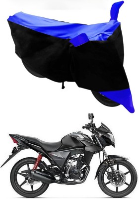 Mdstar Waterproof Two Wheeler Cover for Honda(CB Twister, Blue, Black)