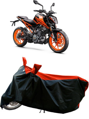 AESTRYD Two Wheeler Cover for KTM(200 Duke BS6, Red)