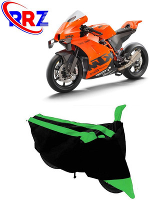 RRZ Waterproof Two Wheeler Cover for Ducati(SuperSport, Black, Green)