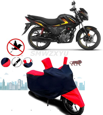 smwzxyu Waterproof Two Wheeler Cover for Hero(Glamour, Red, Blue, Multicolor)