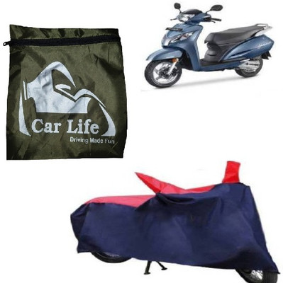 Car Life Waterproof Two Wheeler Cover for Suzuki(Access, Red, Blue)