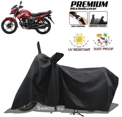 smwzxyu Waterproof Two Wheeler Cover for Honda(SR 125, Black)
