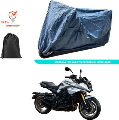 CODOKI Waterproof Two Wheeler Cover for Suzuki(Katana, Blue)