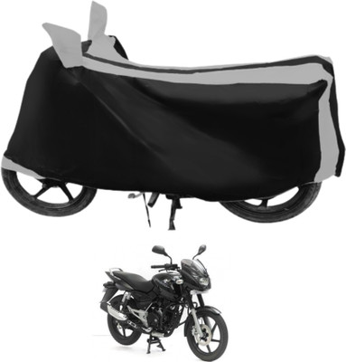 Euro Care Waterproof Two Wheeler Cover for Bajaj(Pulsar 180 DTS-i, Silver)