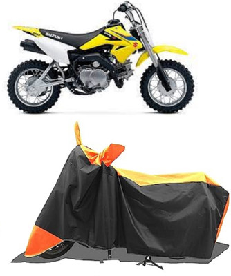 GROFATIK Two Wheeler Cover for Suzuki(DR-Z50 BS6, Orange)