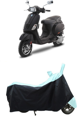 Coxtor Waterproof Two Wheeler Cover for Piaggio(Vespa SXL 125, White)