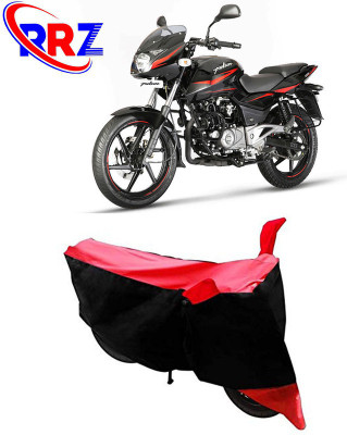 AutoGalaxy Waterproof Two Wheeler Cover for Bajaj(Pulsar 180 DTS-i, Black, Red)