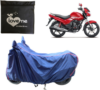 Love Me Waterproof Two Wheeler Cover for Hero(Achiever, Blue)