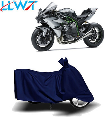 KPIND Waterproof Two Wheeler Cover for Kawasaki(Ninja H2R, Blue)