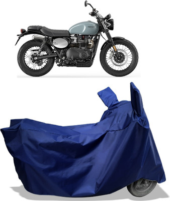 Amexride Two Wheeler Cover for Triumph(Street Scrambler BS6, Blue)