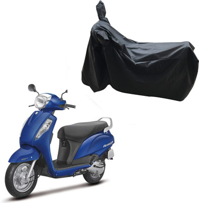 KEDIT Two Wheeler Cover for Suzuki(New Access 125, Black)