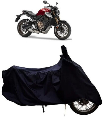 Tritika Waterproof Two Wheeler Cover for Honda(CBR650R, Black)