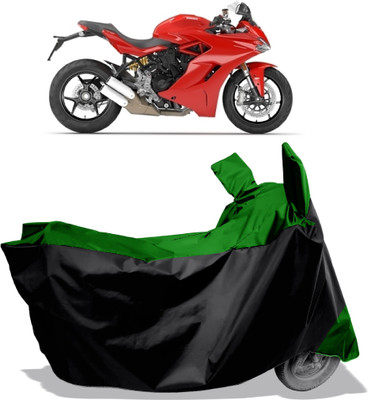 Amexride Two Wheeler Cover for Ducati(SuperSport, Multicolor)