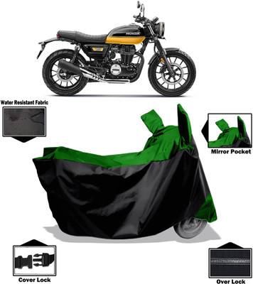 Amexride Two Wheeler Cover for Honda(CB350RS, Green)