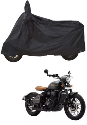 CODOKI Waterproof Two Wheeler Cover for JAWA(Perak, Black)