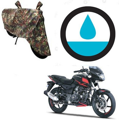 DeepShakshi AUTOMOTIVE Waterproof Two Wheeler Cover for Bajaj(Pulsar 180 DTS-i, Multicolor)