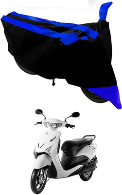 MMSSTAR Waterproof Two Wheeler Cover for Indus(Yo Xplor, Blue, Black)