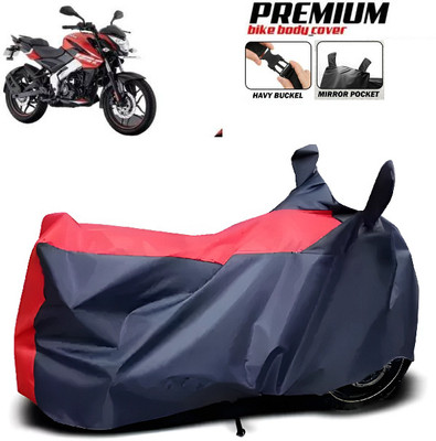 smwzxyu Two Wheeler Cover for Bajaj(Pulsar NS 160, Red)