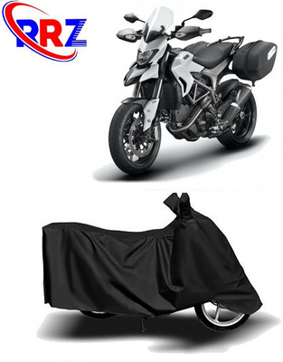 RRZ Waterproof Two Wheeler Cover for Ducati(Hyperstrada, Black)