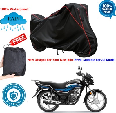 AutoGalaxy Waterproof Two Wheeler Cover for Honda(CD 110 Dream, Black)