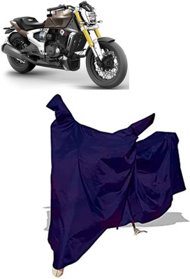 Amexride Two Wheeler Cover for TVS(Zeppelin BS6, Blue)