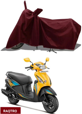 Mdstar Waterproof Two Wheeler Cover for Hero(Pleasure+ 110, Maroon)