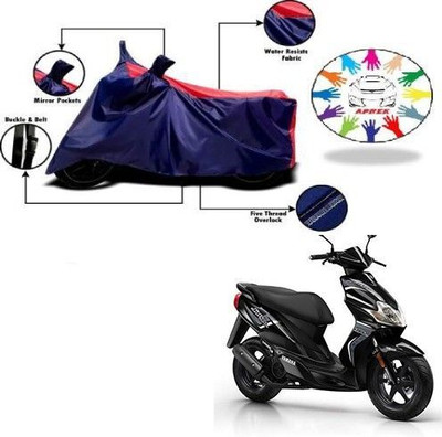 DeepShakshi AUTOMOTIVE Waterproof Two Wheeler Cover for Yamaha(Jog R, Blue, Red)