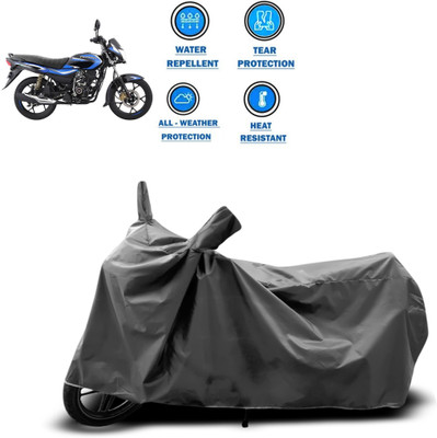CODOKI Waterproof Two Wheeler Cover for Bajaj(Platina, Grey)
