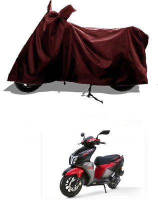 AASHTIK MART Two Wheeler Cover for TVS(Ntorq 125, Maroon)