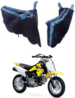 Mdstar Waterproof Two Wheeler Cover for Suzuki(DR-Z50, Blue)