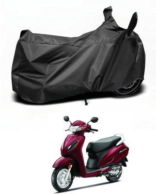 WMIZEXA Waterproof Two Wheeler Cover for Universal For Bike(Activa 6G, Black)