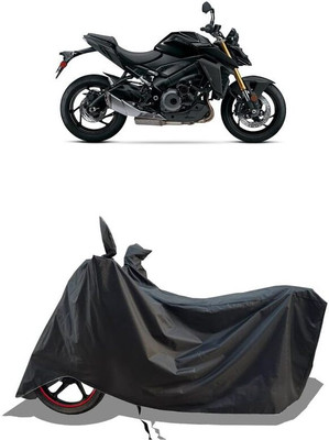 KEDIT Two Wheeler Cover for Suzuki(GSX, Black)
