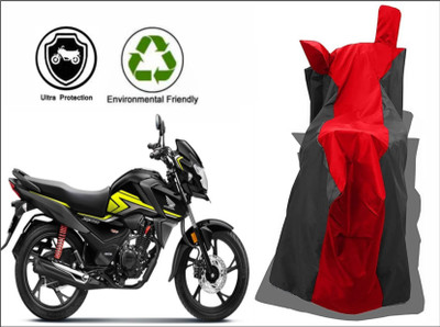 Mdstar Waterproof Two Wheeler Cover for Honda(SP 125, Red, Black)
