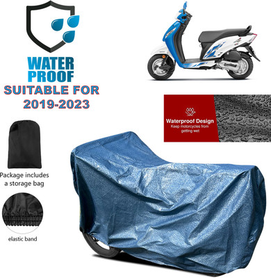 PAGORA Waterproof Two Wheeler Cover for Honda(Activa i, Blue)