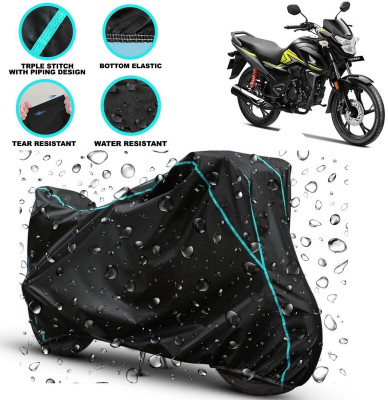 kerwa Waterproof Two Wheeler Cover for Honda(SP 125, Black)