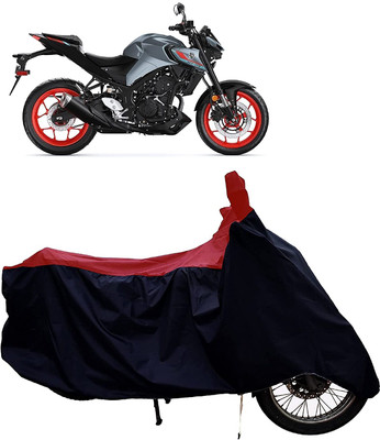 KEDIT Two Wheeler Cover for Yamaha(MT-03, Red, Black)